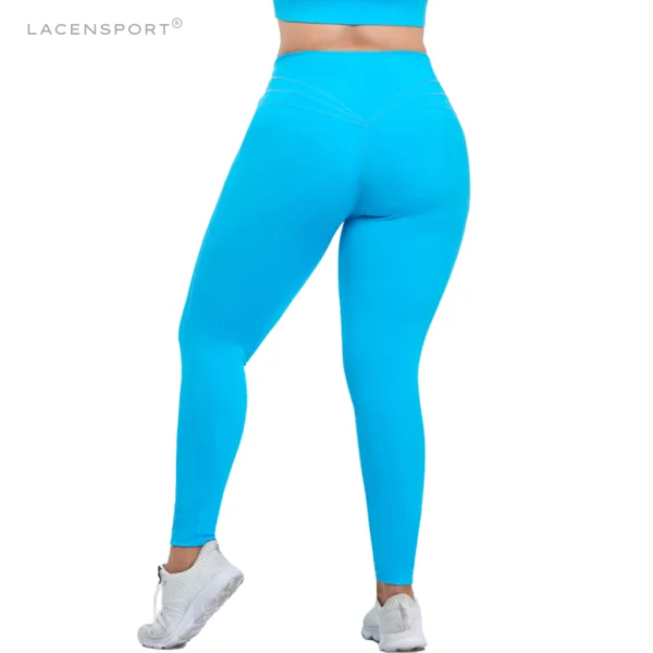 Saffron Legging Big Size Jumbo Pocket Celana Olahraga Wanita Panjang Gym Workout - Image 3