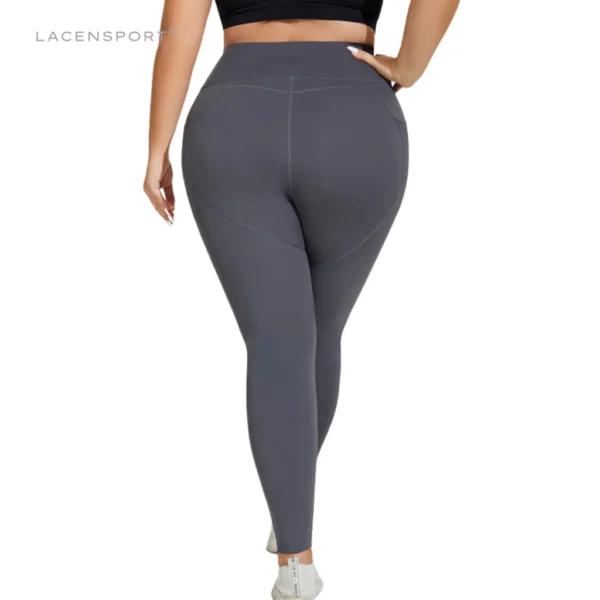 Polly Legging Big Size Jumbo Pocket Celana Olahraga Wanita Panjang - Image 3