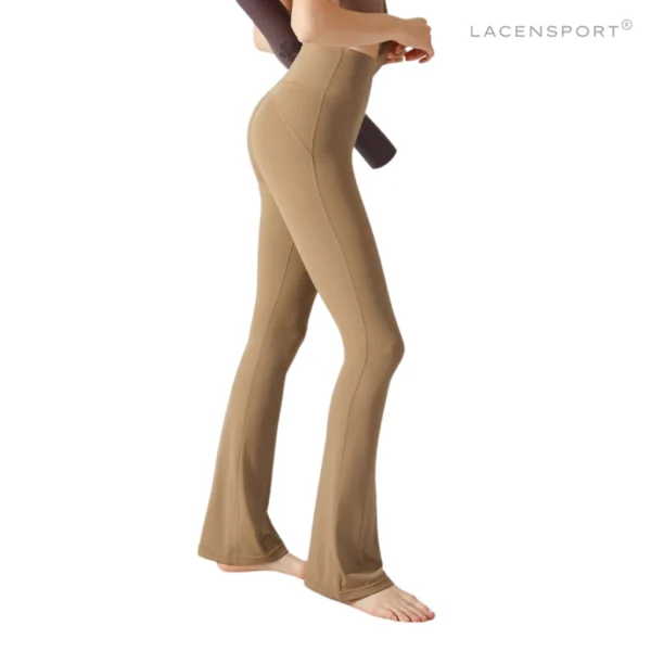 Lavie Flare Pants Cut Bray Legging Celana Olahraga Wanita Panjang Gym Zumba Senam Aerobik - Image 4