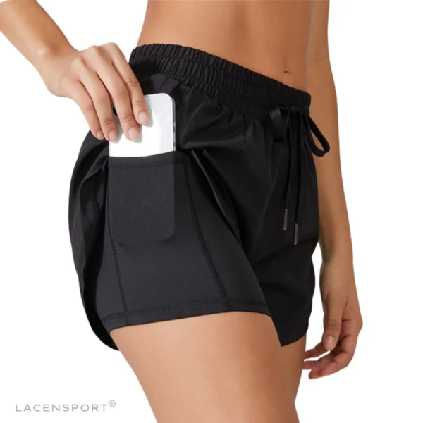 California Sports Short Sweats Pants Celana Olahraga Wanita Pendek - Image 4