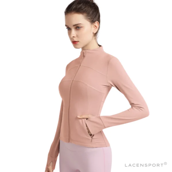 Rafaila Outer Jacket Olahraga Wanita Outdoor Jogging Gym Lari - Image 3