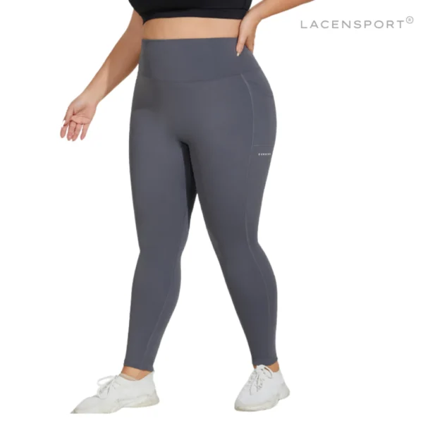 Polly Legging Big Size Jumbo Pocket Celana Olahraga Wanita Panjang - Image 2