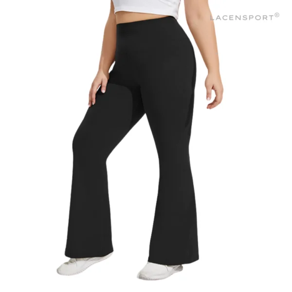 Constance Flare Pants Cut Bray Big Size Jumbo Legging Celana Olahraga Wanita Panjang Gym Zumba Senam Aerobik - Image 4