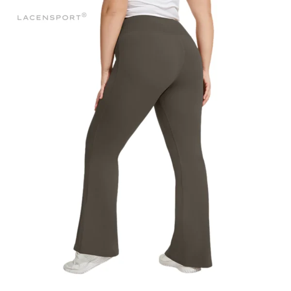 Constance Flare Pants Cut Bray Big Size Jumbo Legging Celana Olahraga Wanita Panjang Gym Zumba Senam Aerobik - Image 3