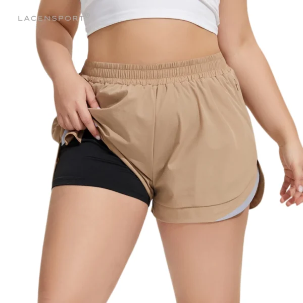 Lucy Clark Short Pants Big Size Jumbo Celana Olahraga Wanita Pendek - Image 5