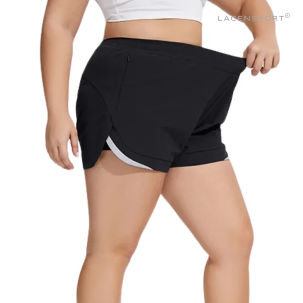 Lucy Clark Short Pants Big Size Jumbo Celana Olahraga Wanita Pendek - Image 4