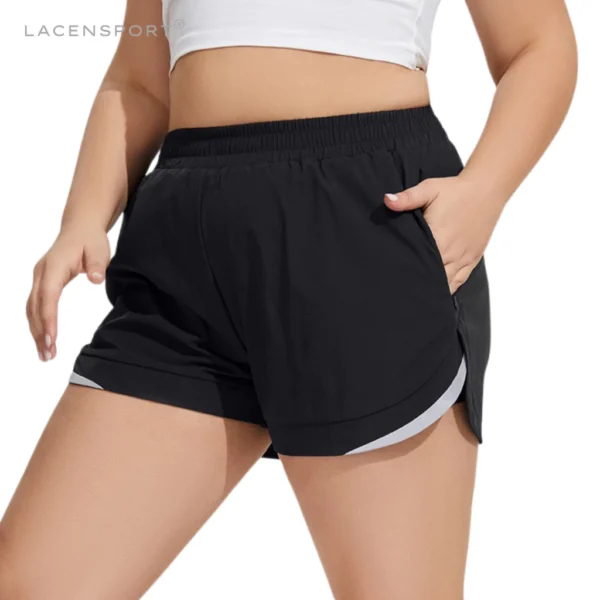 Lucy Clark Short Pants Big Size Jumbo Celana Olahraga Wanita Pendek
