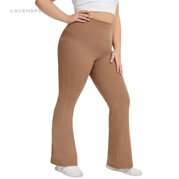 Constance Flare Pants Cut Bray Big Size Jumbo Legging Celana Olahraga Wanita Panjang Gym Zumba Senam Aerobik