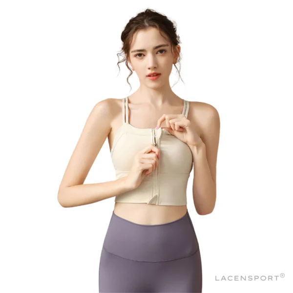 A French Origin Sport Bra Bh Atasan Baju Olahraga Wanita Yoga Gym Fitness - Image 7