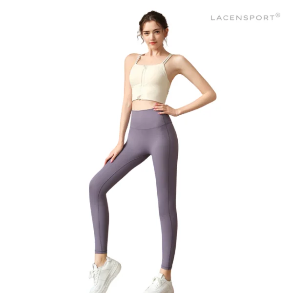 A French Origin Sport Bra Bh Atasan Baju Olahraga Wanita Yoga Gym Fitness - Image 4